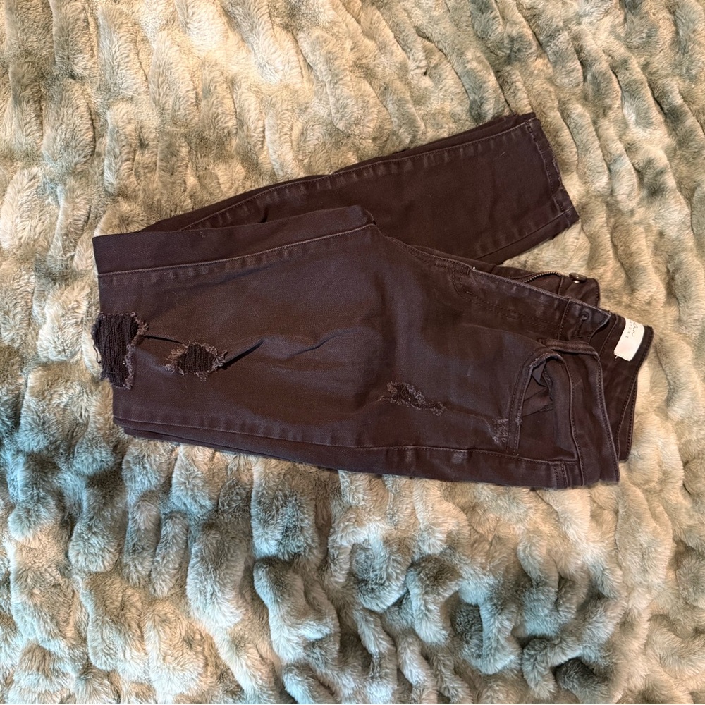 Signature Black Denim Pants